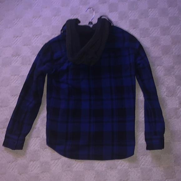 AE flannel hoodie - Picture 3 of 3